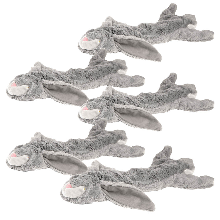 Jeffers Thinnies Unstuffed Plush Dog Toys, 21"L Jeffers