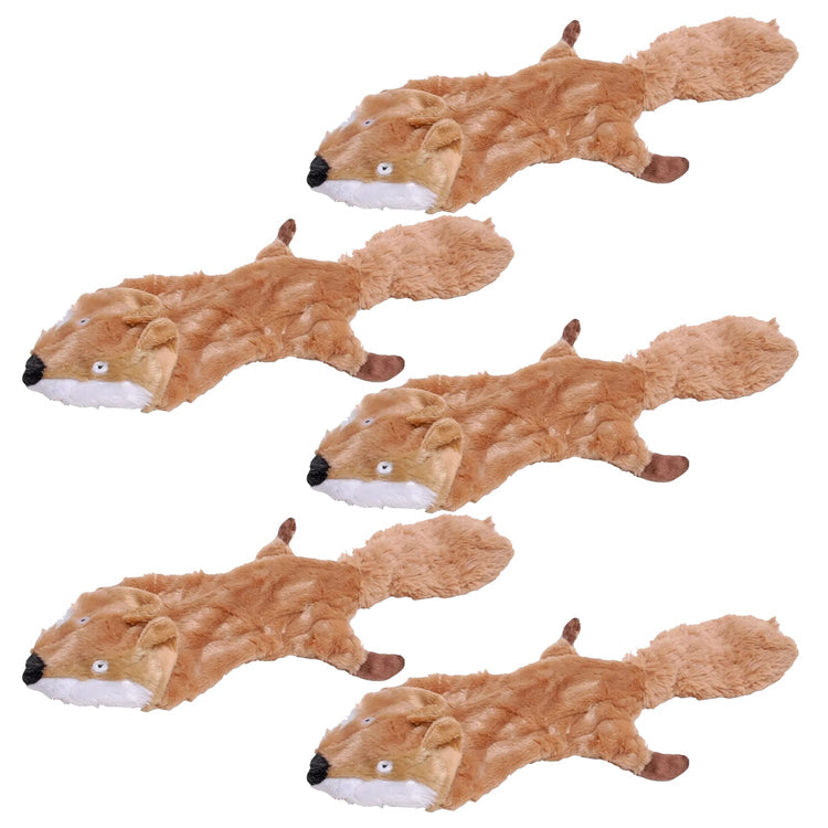 Jeffers Thinnies Unstuffed Plush Dog Toys, 21"L Jeffers